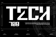 VB Aventor - Futuristic Font, a Sans Serif Font by VALIANTBROTHA (Thumbnail 8 of 10)