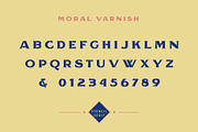 Moral Varnish Sans Serif & Stencil, a Handwritten Font by 1871 Project (Thumbnail 8 of 9)