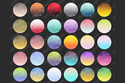30 Ombre Two Tone Circle Frames PNG, an Object Graphic by ThingsbyLary (Thumbnail 9 of 10)