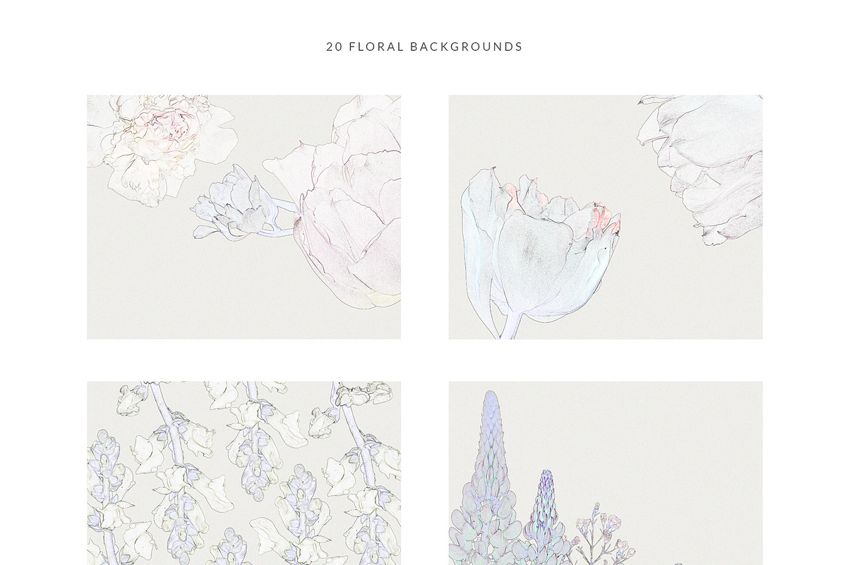 Vintage Elegant Flowers Backgrounds, an Object Graphic by CreativeFolks (Photo 2 of 11)