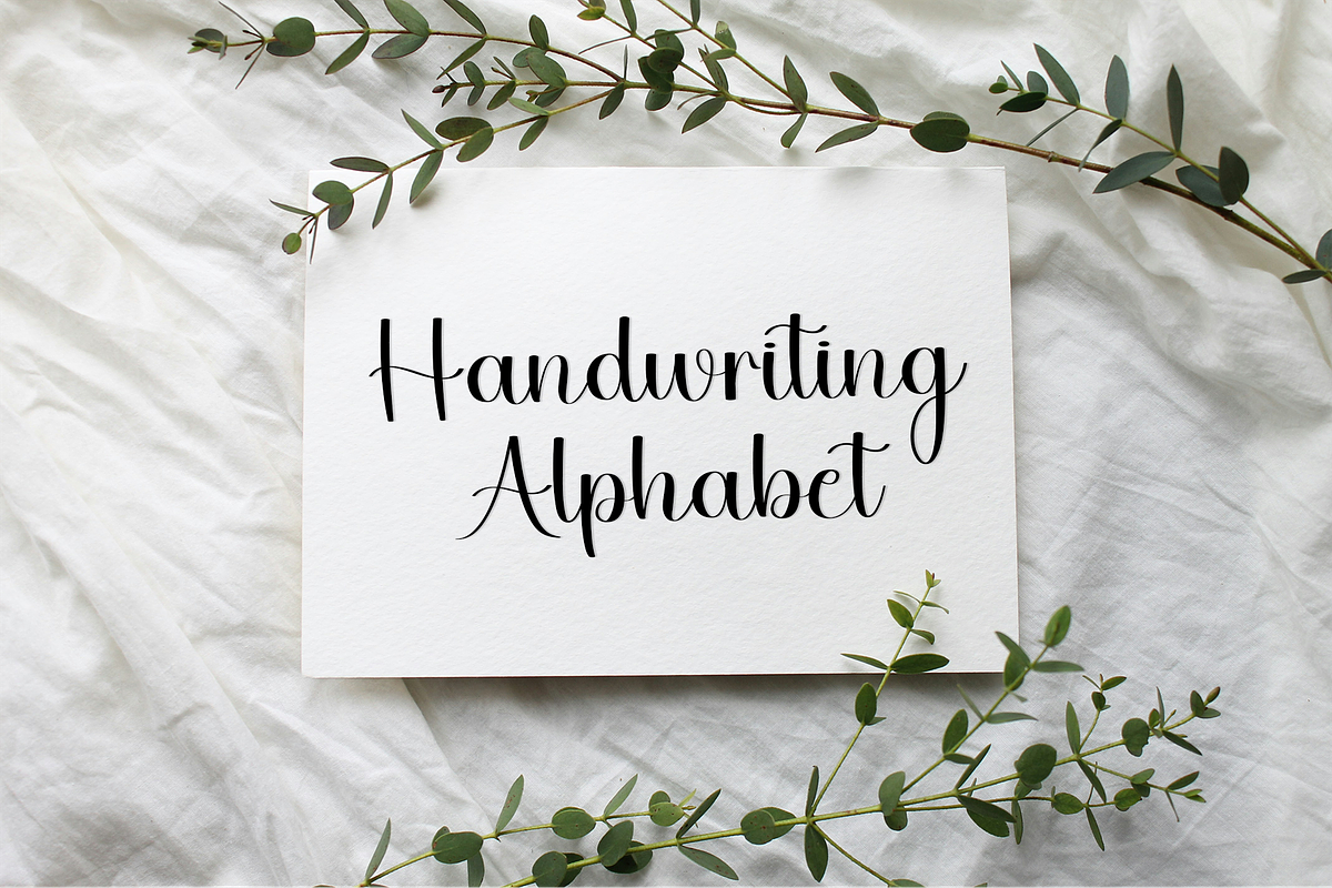 Stylish Alphabet, a Handwritten Font by InermediaSTUDIO (Photo 5 of 8)