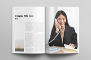 Minimal Editorial E-Book Template, a Magazine Template by E-Type (Thumbnail 4 of 7)