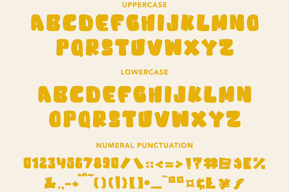 Noman - Bold Display Font, a Font by Arendxstudio (Photo 8 of 9)