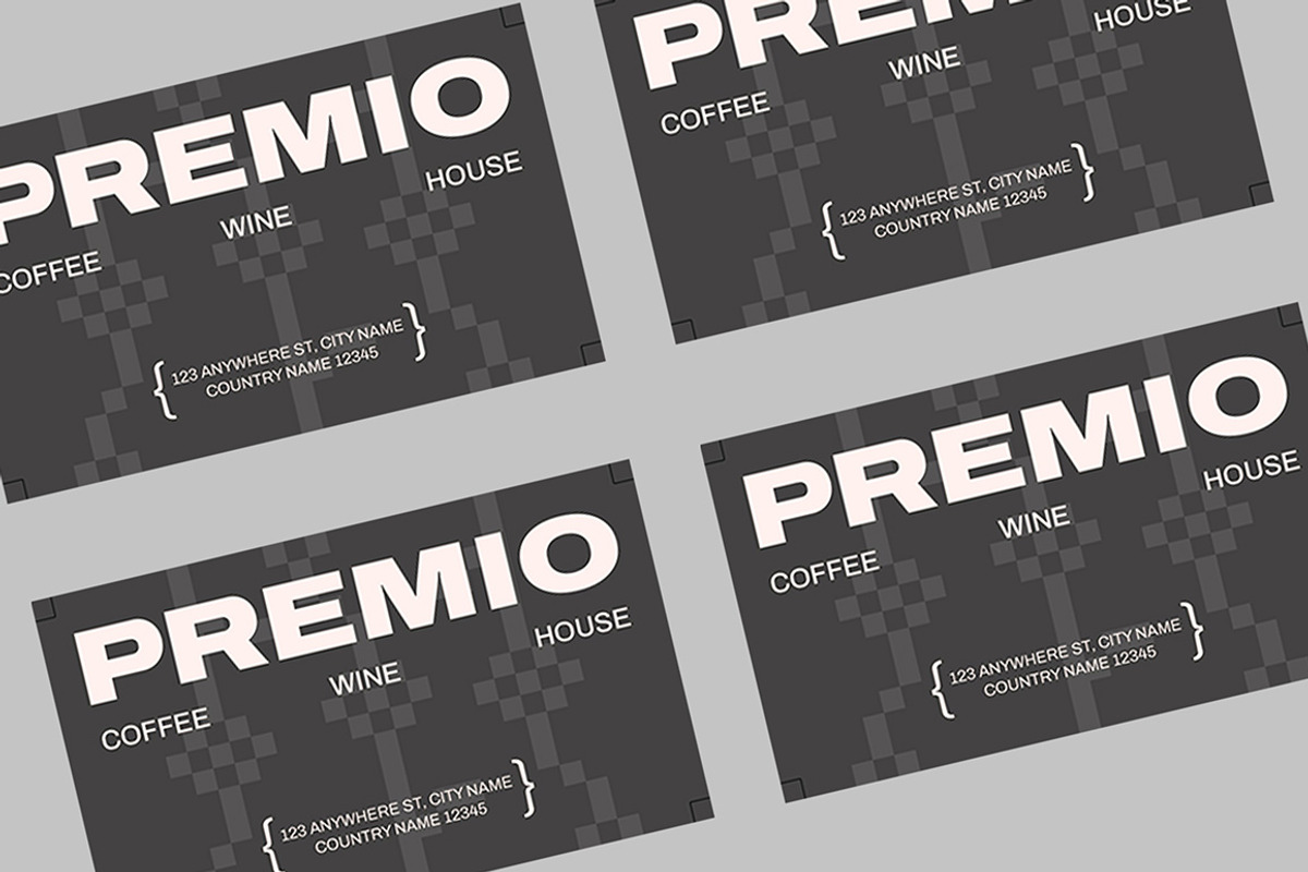 Bold Modern Business Card, a Business Card Template by Gumico Studio. (Photo 3 of 3)