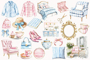 Preppy Glam, a Decorative Illustration by PeDe Designs (Thumbnail 6 of 12)