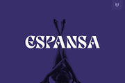 Espansa Branding Typeface, a Sans Serif Font by Foxtype (Thumbnail 1 of 6)