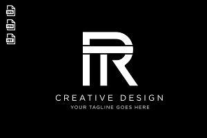 Minimal Letter RT Logo Design, a Branding & Logo Template by SaaDesigns