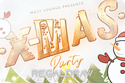 Marry Christmas Event Flyer, a Flyer Template by regalDRAW (Thumbnail 1 of 4)