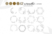 Botanical shapes, organic forms, a Decorative Illustration by JuDesign (Thumbnail 6 of 11)