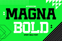Magna Bold - Sport Bold Font