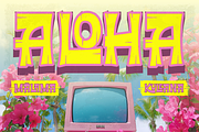 Ricopalm - Hawaiian Display Font, a Sans Serif Font by Artisan Themes (Thumbnail 3 of 12)