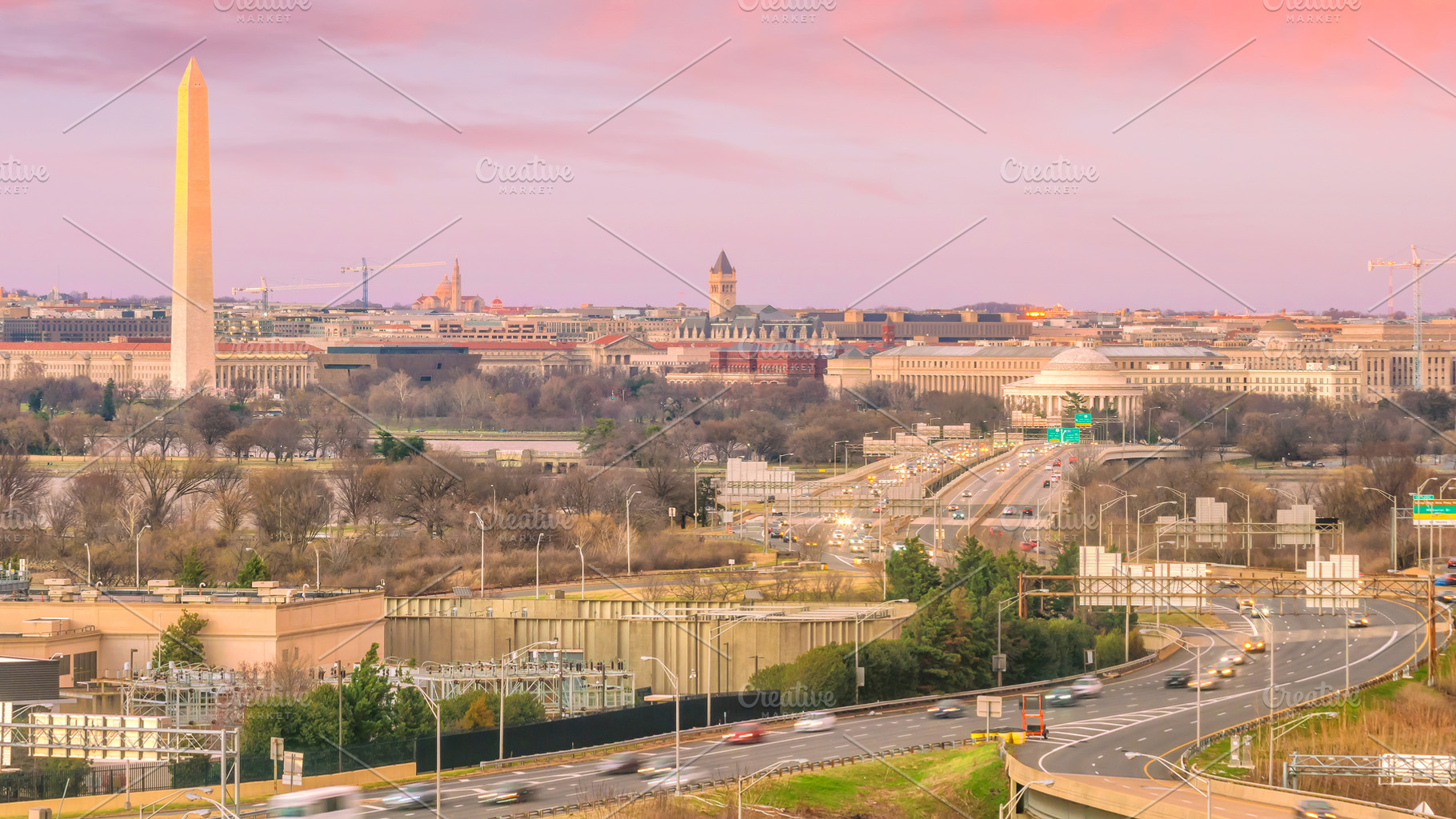 Washington, D.C. city skyline, an Architecture Photo by f11photo