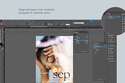 2027 Modern Wall Calendar Template, a Stationery Template by R-studio (Thumbnail 5 of 8)