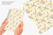 baby chick floral seamless pattern, a Pattern Graphic by Pink Studio Art (Thumbnail 4 of 4)