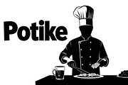 High-quality chef cooking silhouette, an Illustration by Amazin_art (Thumbnail 17 of 31)