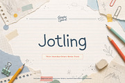 Jotling Font, a Handwritten Font by Graphic Spirit (Thumbnail 1 of 8)