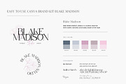 Canva DIY Brand Blake Madison, a Branding & Logo Template by Brand & Palms (Thumbnail 3 of 17)