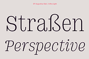 DT Augustina Slab 2 Subfamily, a Slab Serif Font by Deveze Type Foundry (Thumbnail 3 of 30)