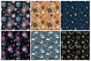 Whimsical Celestial Digital Paper, an Illustration by Daily.Designs (Thumbnail 4 of 5)