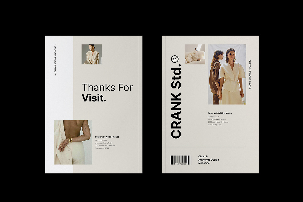 PORTFOLIO Magazine Brochure Template, a Magazine Template by TemplateFolio-Shop (Photo 14 of 18)