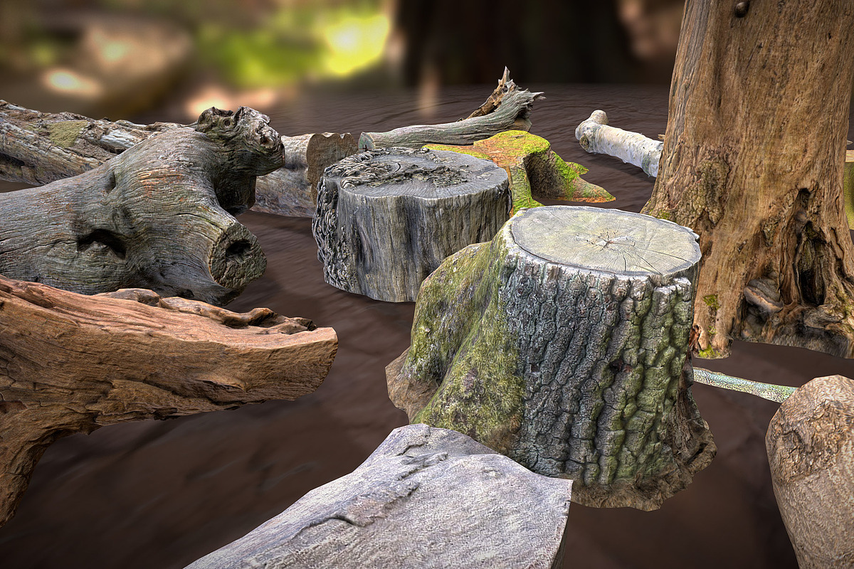 Forest Elements, an Environmental 3D Model by Beatheart Creative Studio (Photo 9 of 25)