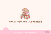 Christmas Mails Toy Poodles Clipart, an Animal Illustration by Blumensdiary (Thumbnail 6 of 6)