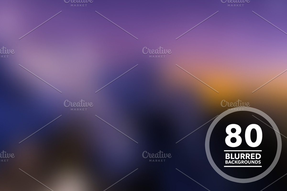 (SALE) 80 Blurred Backgrounds preview 3