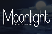 Moonlight | Script Font, a Script Font by Scratchones (Thumbnail 1 of 8)