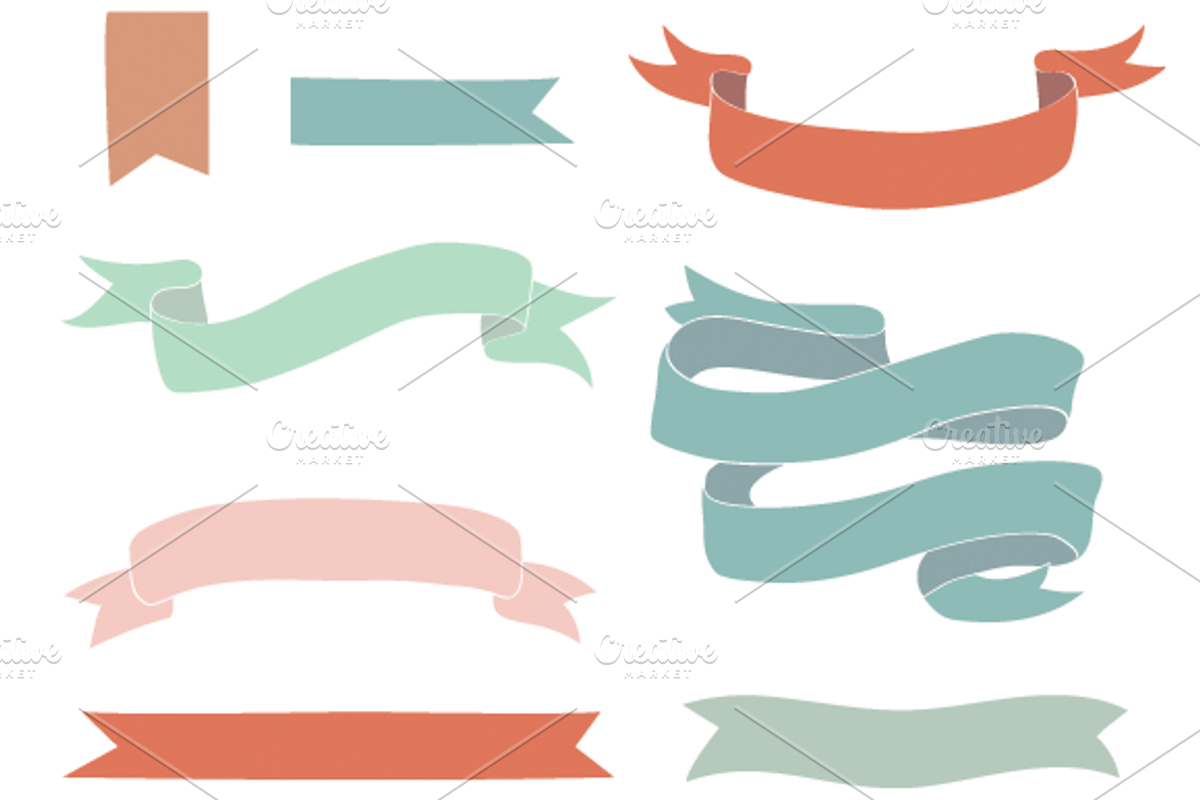 Banners, Flags & Ribbons preview 4