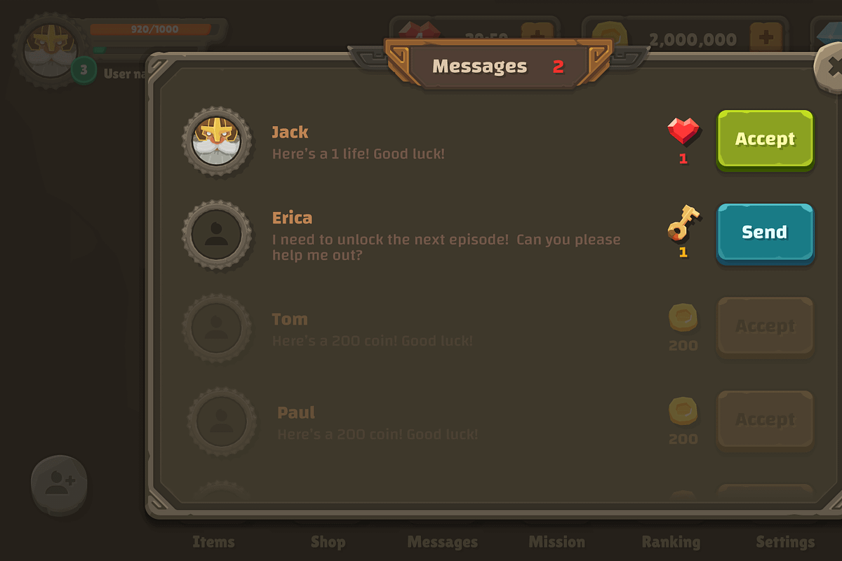 GUI - The Stone, an UI Kit Template by LAYERLAB (Photo 25 of 31)