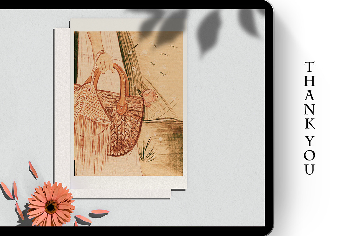 Terracotta Fine Art Paper Set, a Texture Graphic by Liquid Amethyst Art (Photo 9 of 9)