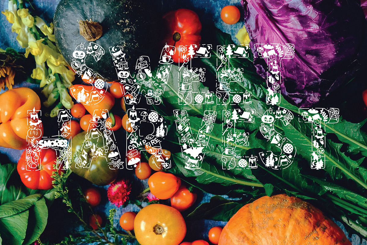 Happy Fall Display Font Duo preview 5