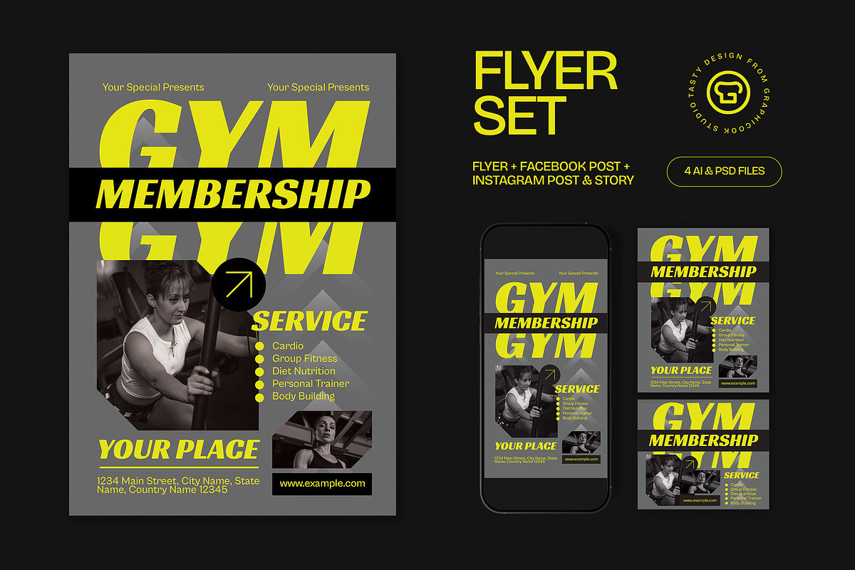 Gym Membership Flyer