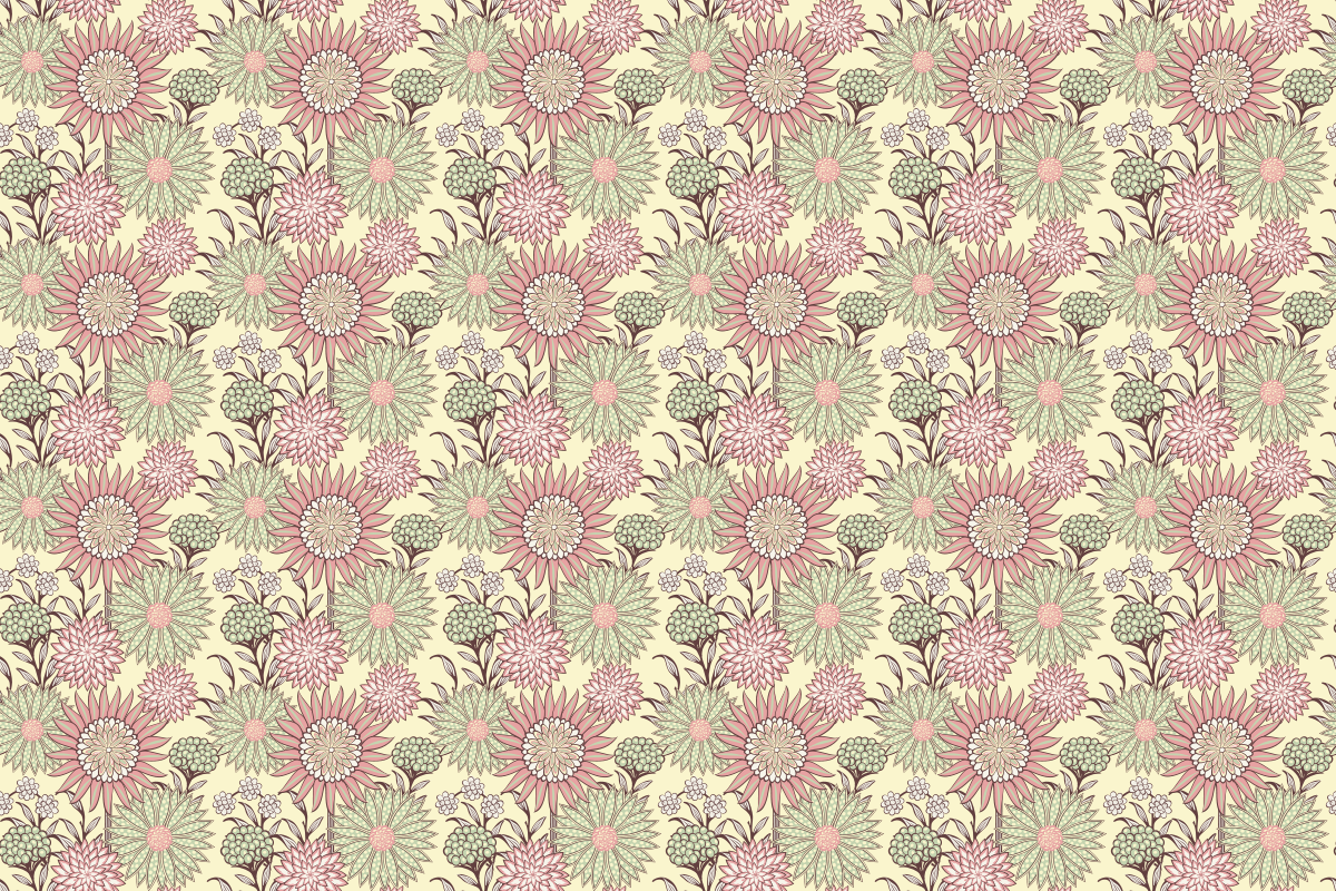 Sunkissed, a Pattern Graphic by The Queen's Bazaar (Photo 2 of 3)
