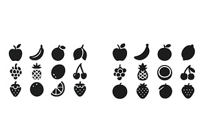 Colorful collection of various fruit, a Food Illustration by ZinetroN