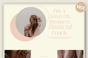 Website For Coaches | Wix Website, a Wix Template by Turia Avenue (Thumbnail 1 of 5)