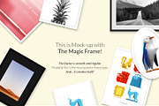 Automatic Frame with Shelves Creator, a Household Mockup by Apparel_Mockups (Thumbnail 2 of 6)