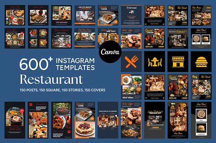 Instagram Restaurant Templates
