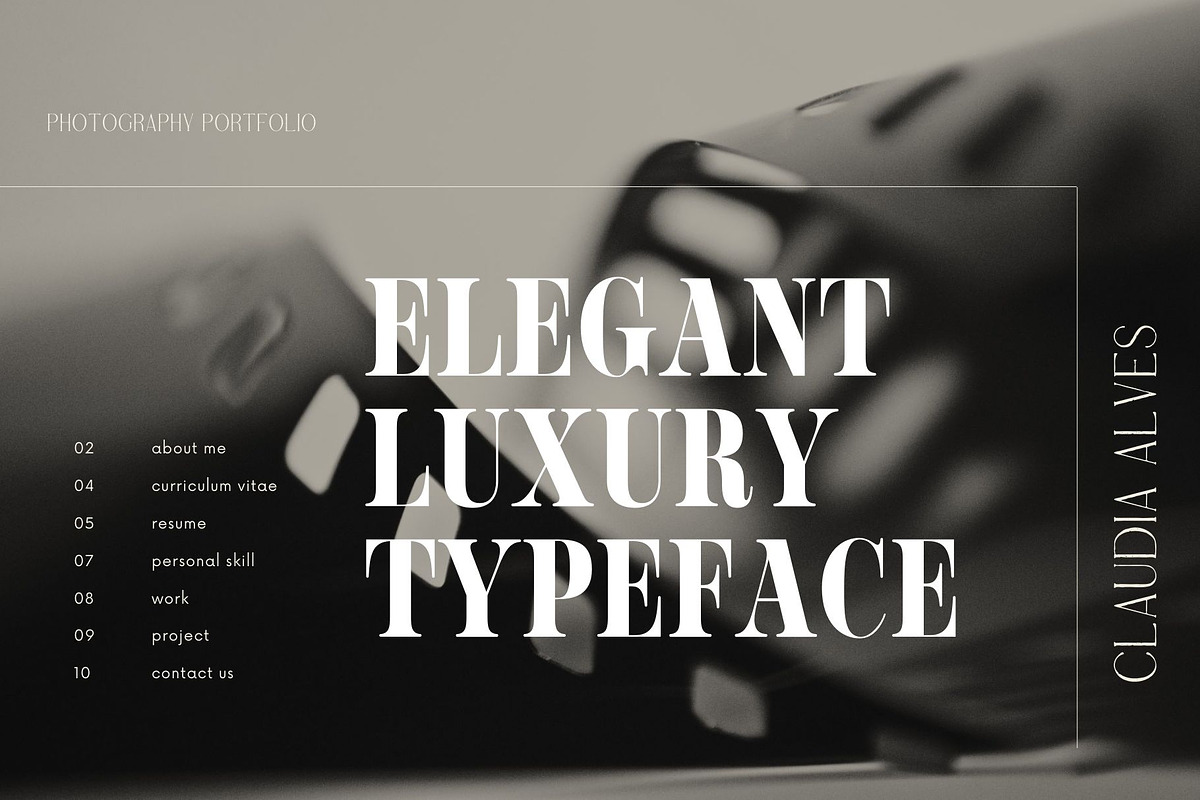 Equela Start Elegant Serif Font, a Serif Font by Graphicxell (Photo 2 of 15)