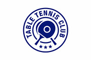 Table tennis emblem logo, a Branding & Logo Template by swarnstudio (Thumbnail 3 of 3)