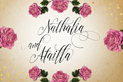Arnetalia, a Script Font by artisans (Thumbnail 3 of 7)