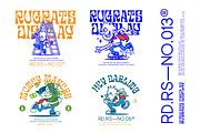 Rugrats font duo + badge, a Font by Tegh co. (Thumbnail 15 of 16)
