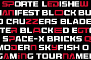 Microsport Bold Display Fonts, a Sans Serif Font by Namara Creative Studio (Thumbnail 9 of 10)