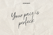 Nostalgia Memory — A Timeless Font, a Handwritten Font by cocodesign (Thumbnail 5 of 7)
