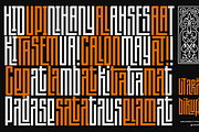 UT Arabikufi - A Latin Kufi Font, a Sans Serif Font by Universitype (Thumbnail 7 of 11)