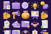 Business 3D Icon, an Object 3D Model by GoTemp (Thumbnail 5 of 6)