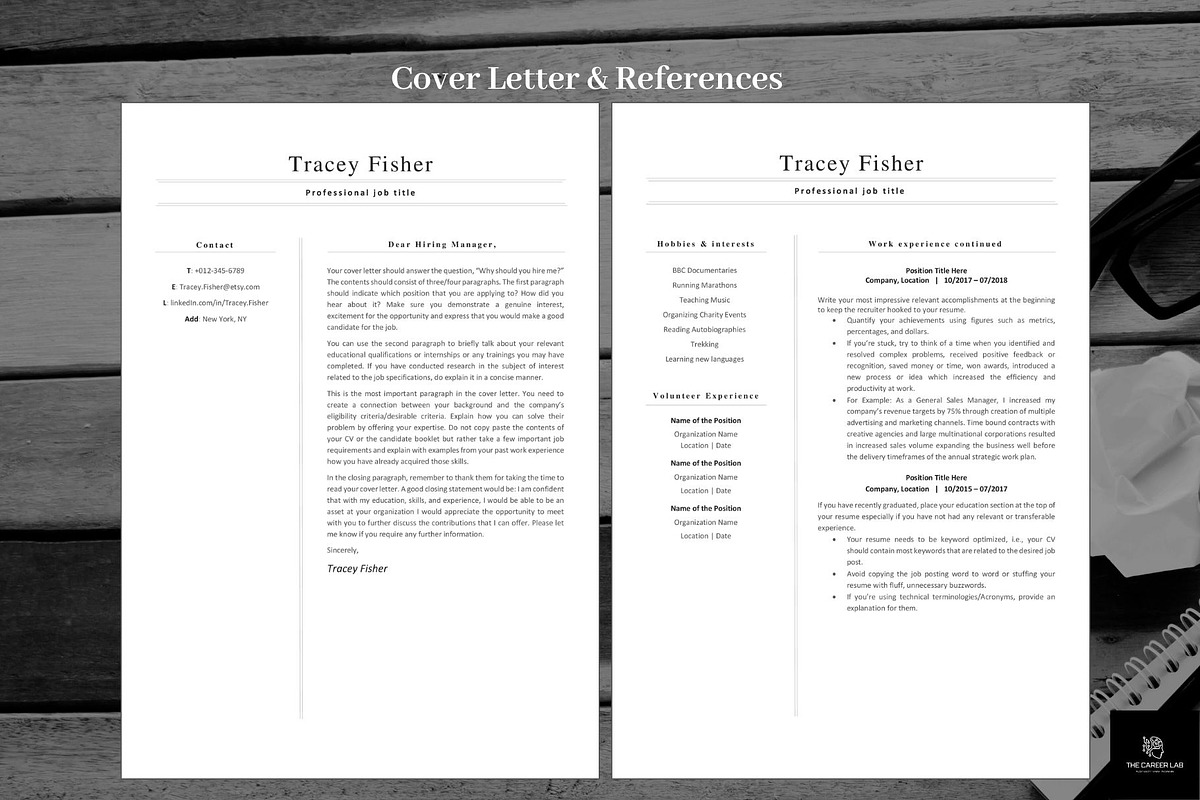 Resume/CV Template Word, Pages,GDocs, a Resume Template by The Career Lab (Photo 6 of 10)