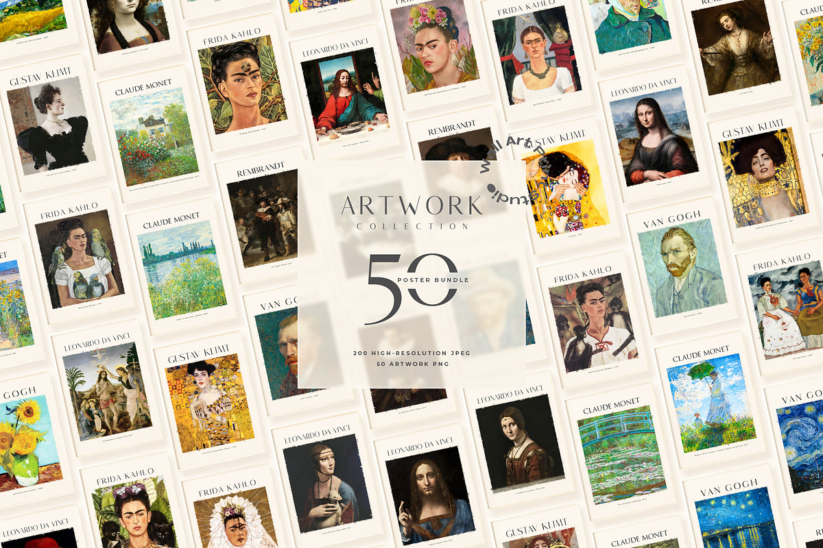 Artwork Collection Bundle 1, a Graphic by Wall Art Print Studio (Photo 1 of 38)