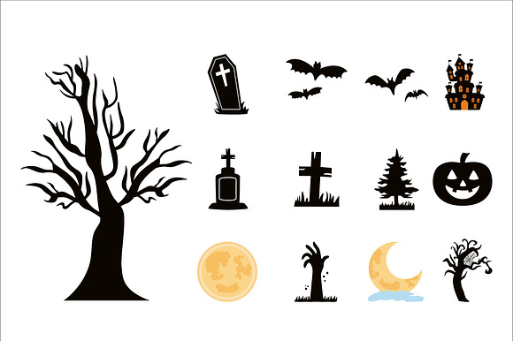 Halloween Season Illustration Set preview 2
