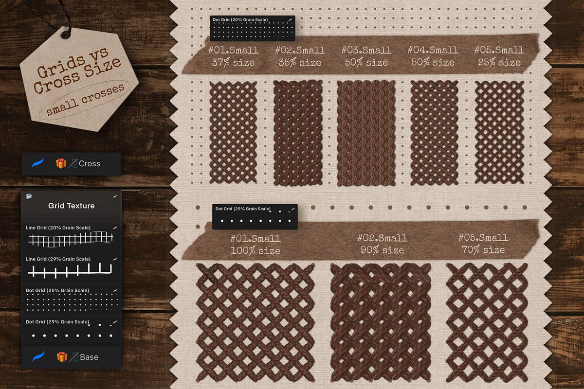 Embroidery Art Brushes For Procreate, a Brush Add-On by bokettori (Photo 14 of 42)
